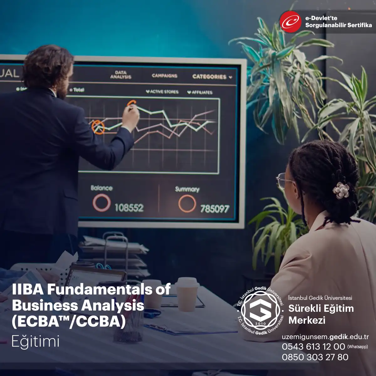 IIBA Fundamentals of Business Analysis (ECBA™/CCBA) Eğitimi 