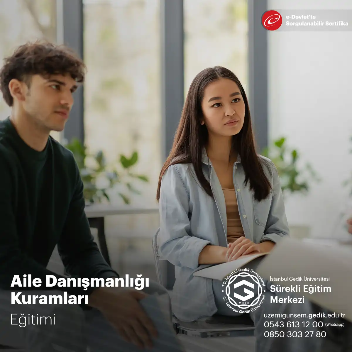 Aile Danışmanlığı Kuramları Eğitimi Sertifika Programı