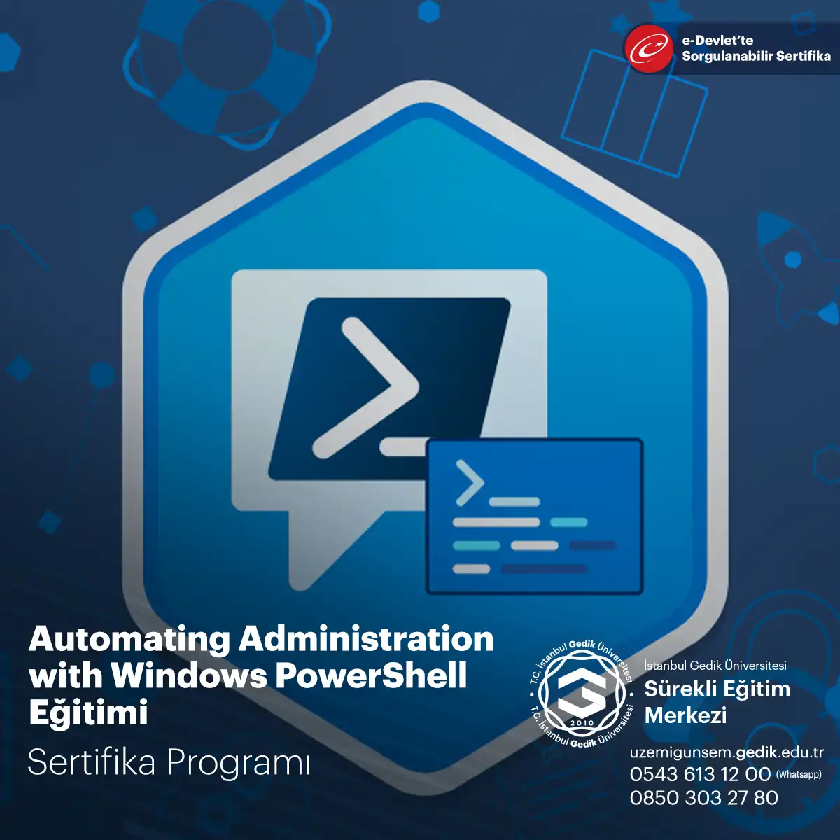 Automating Administration with Windows PowerShell Eğitimi 