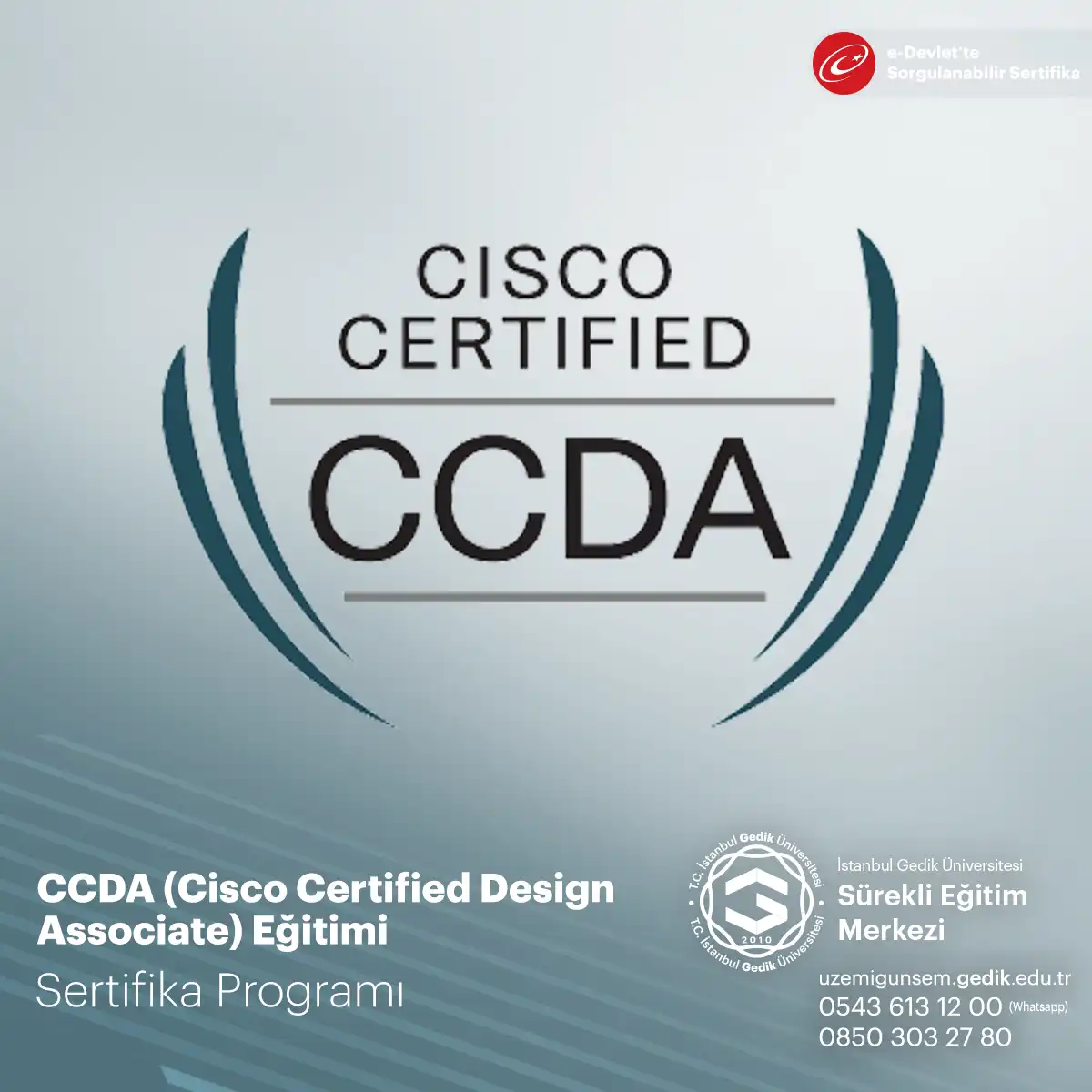 CCDA (Cisco Certified Design Associate) Eğitimi 