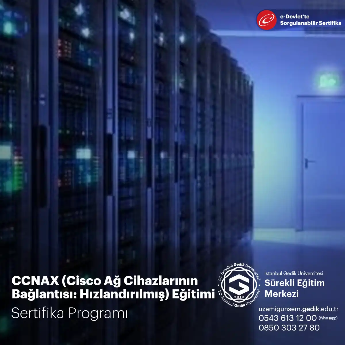 CCNAX (Cisco Ağ Cihazlarının Bağlantısı: Hızlandırılmış) Eğitimi 