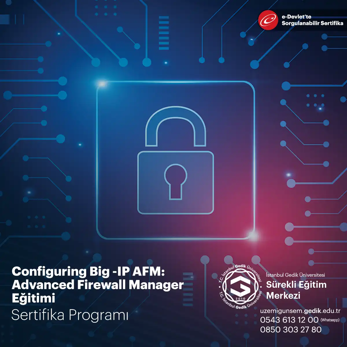Configuring Big -IP AFM: Advanced Firewall Manager Eğitimi 