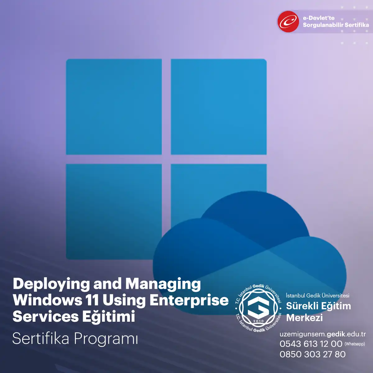 Deploying and Managing Windows 11 Using Enterprise Services Eğitimi 