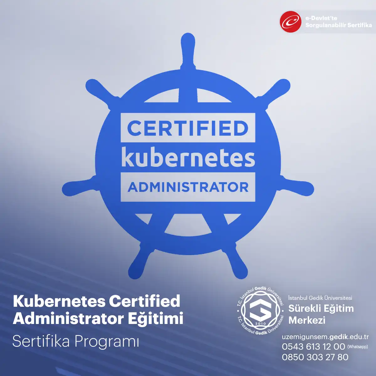 Kubernetes Certified Administrator Eğitimi 