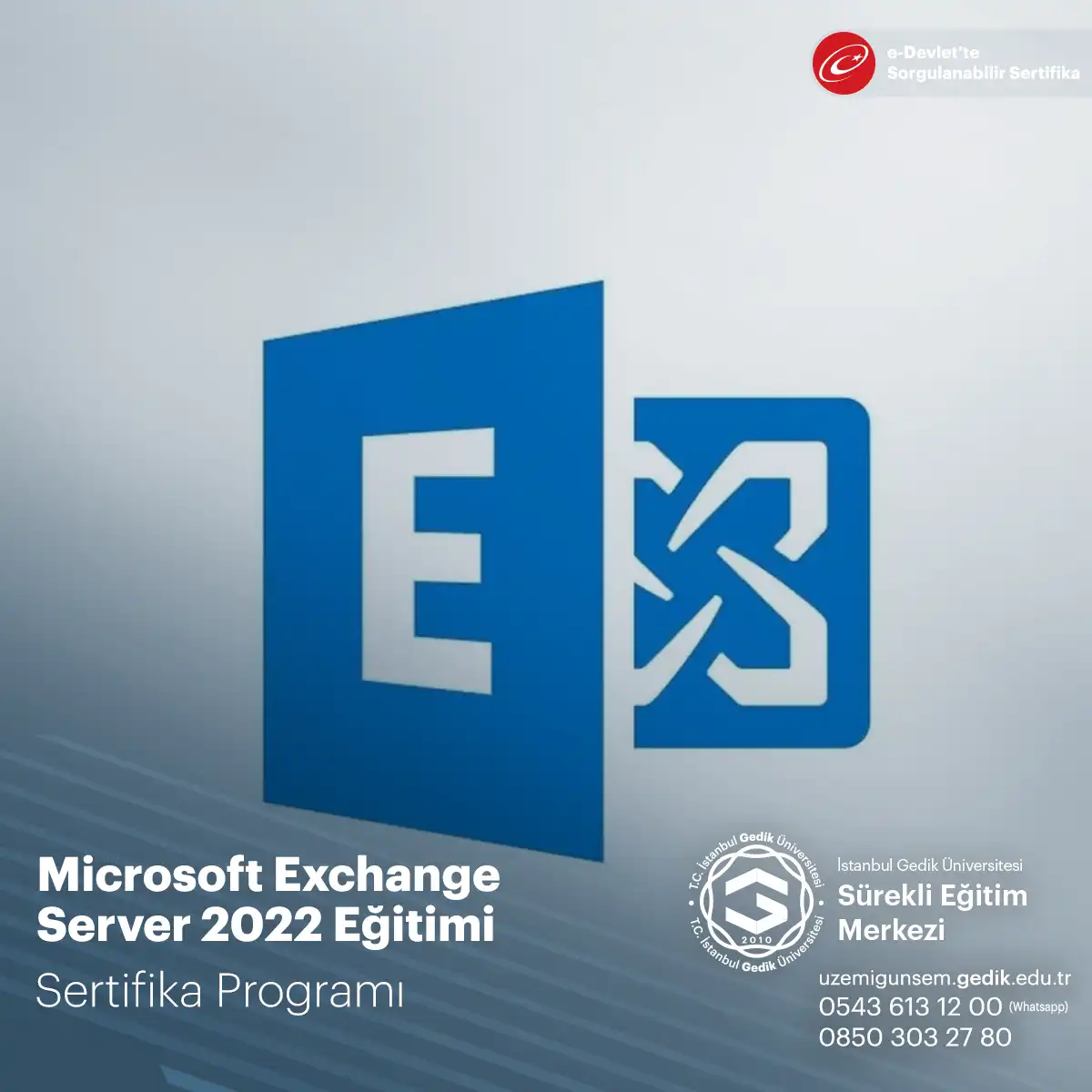 Microsoft Exchange Server 2022 Eğitimi 