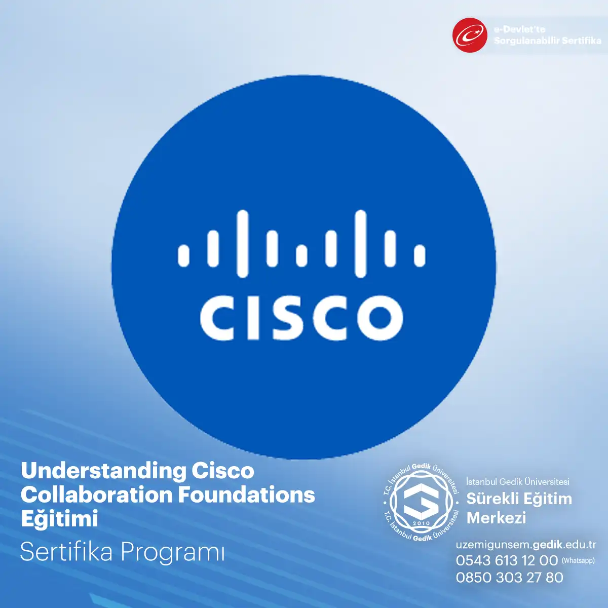 Understanding Cisco Collaboration Foundations Eğitimi 