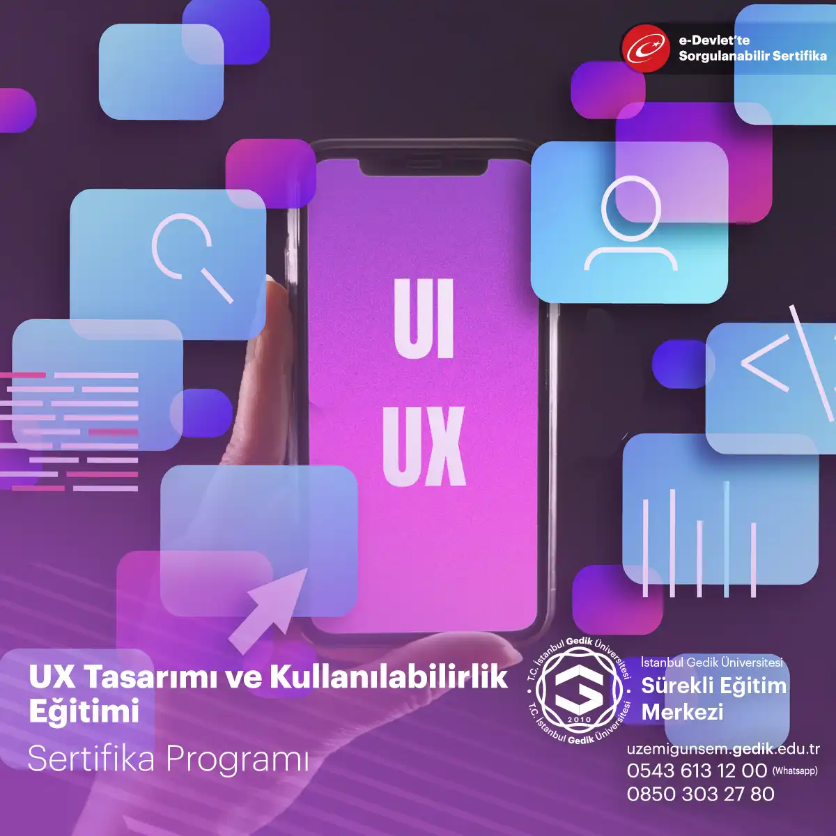UX Tasarımı ve Kullanılabilirlik Eğitimi 