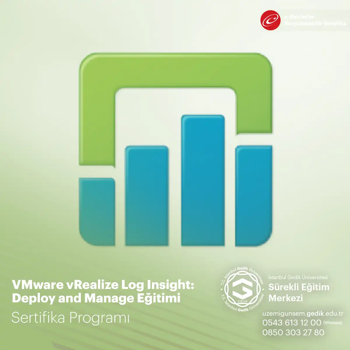 VMware vRealize Log Insight: Deploy and Manage Eğitimi 