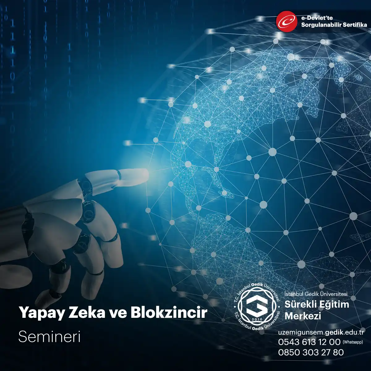 Yapay Zeka ve Blokzincir Semineri