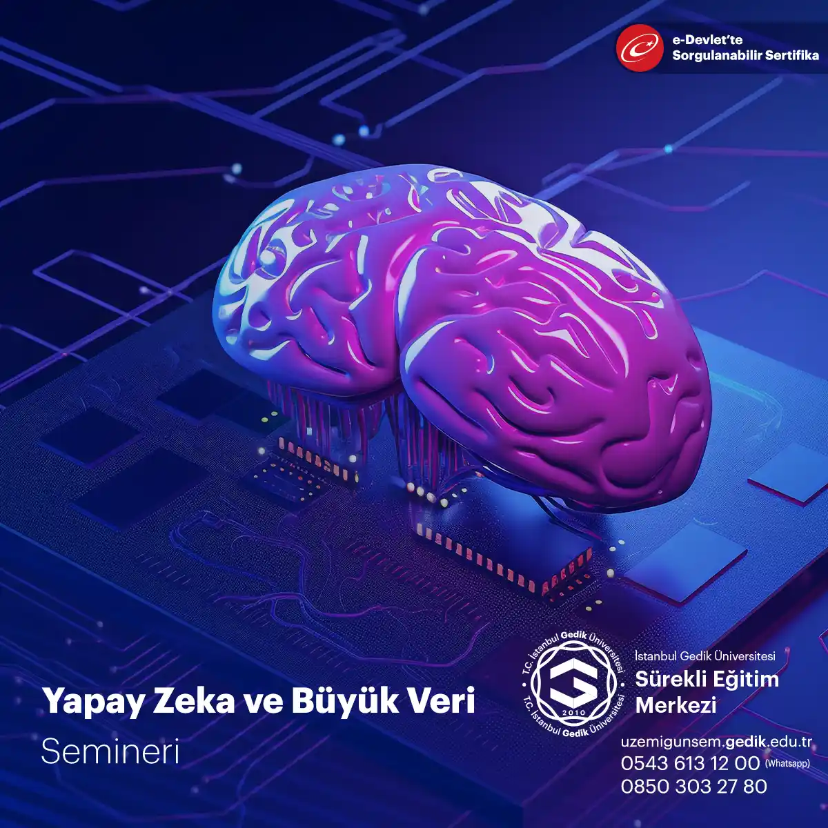 Yapay Zeka ve Büyük Veri Semineri