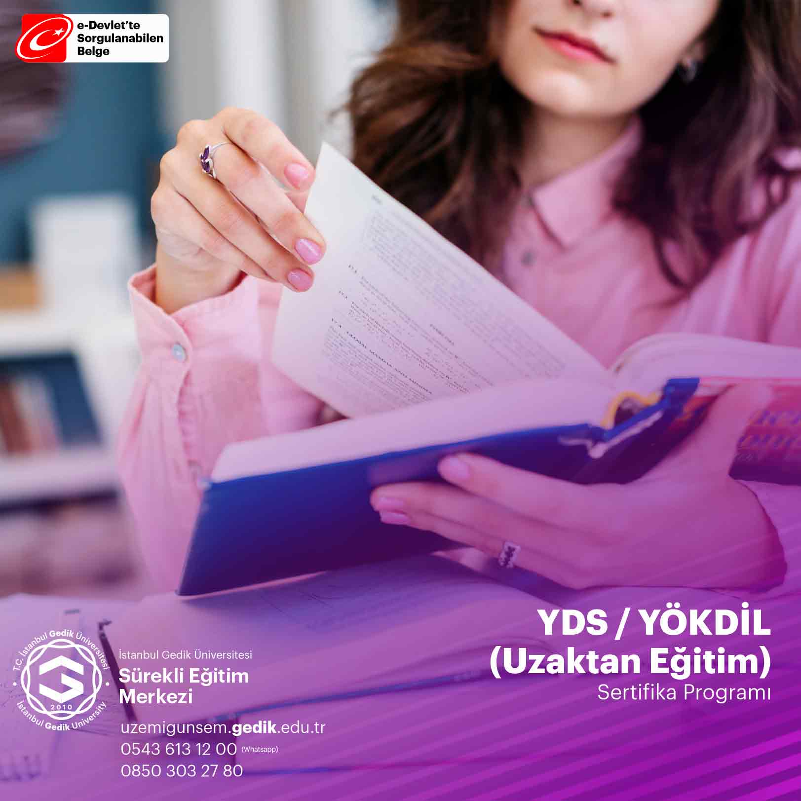 YDS / YÖKDİL Eğitimi (Uzaktan Eğitim)