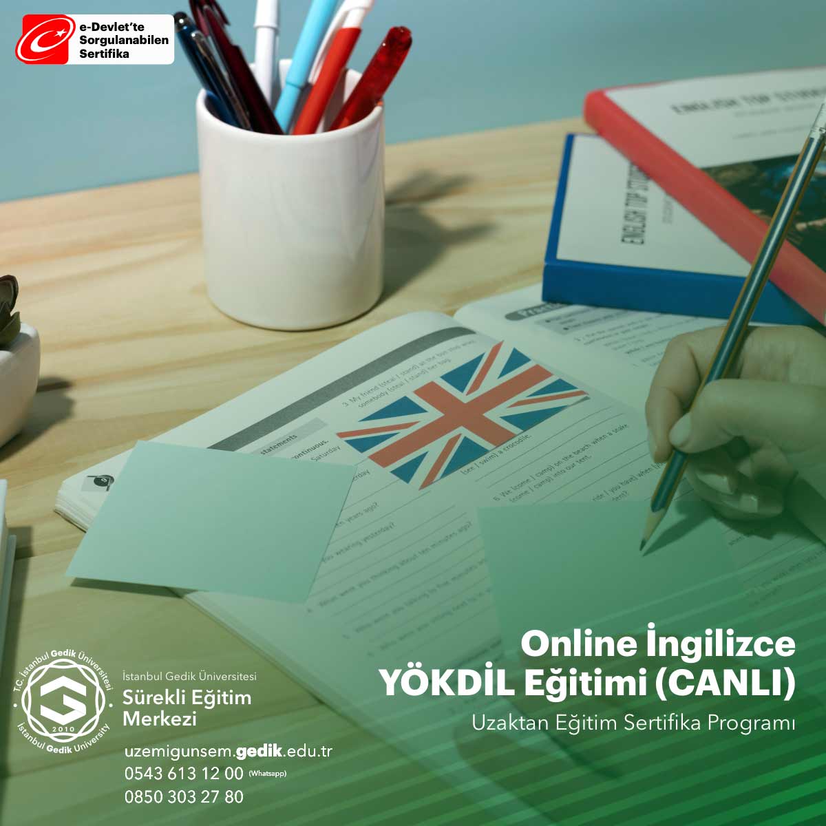 Online İngilizce YÖKDİL Eğitimi (CANLI)