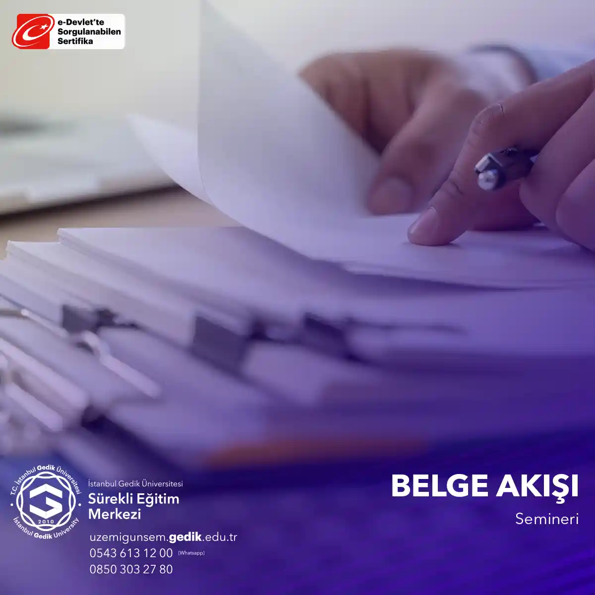 Belge Akışı Semineri