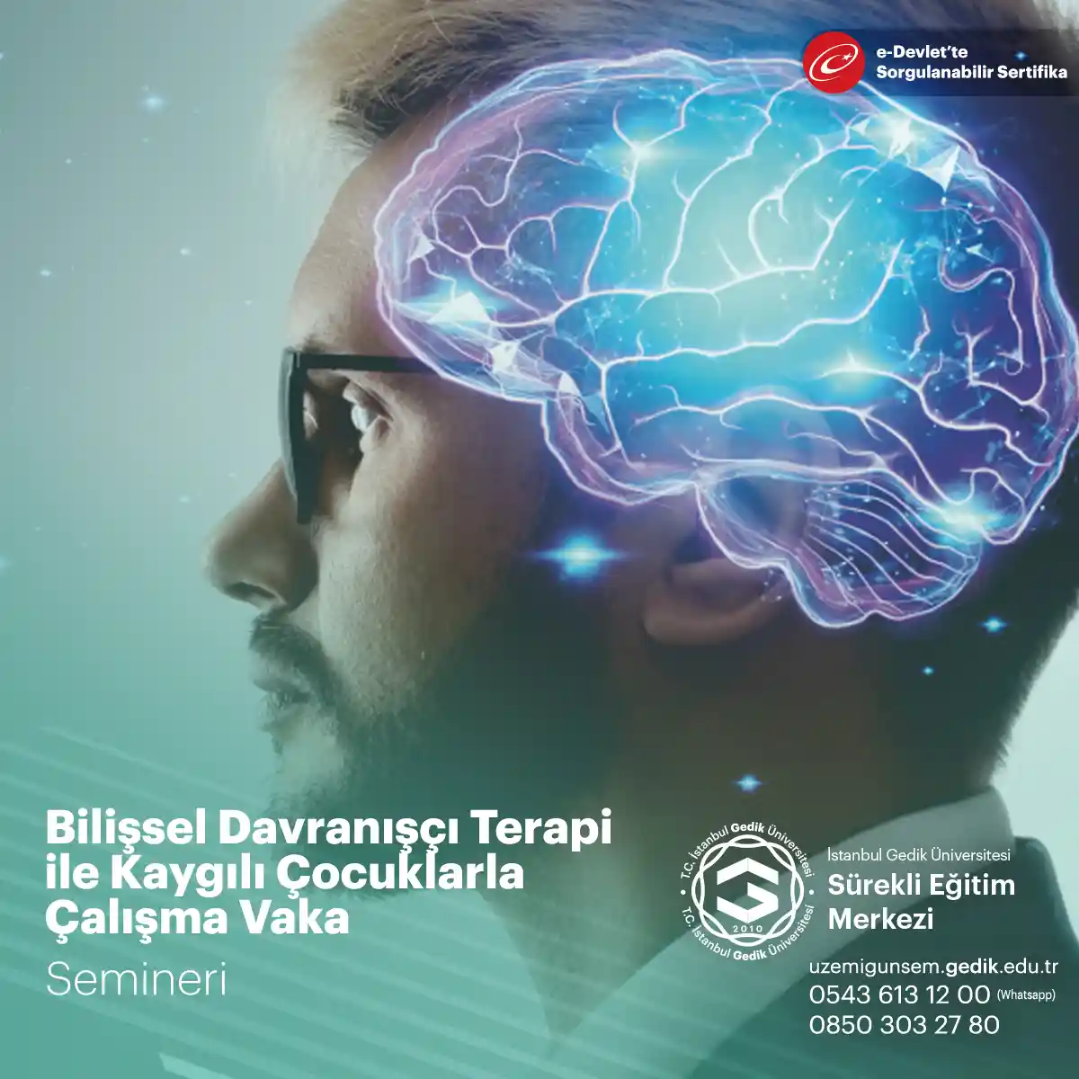 Bilişsel Davranışçı Terapi ile Kaygılı Çocuklarla Çalışma Vaka Semineri