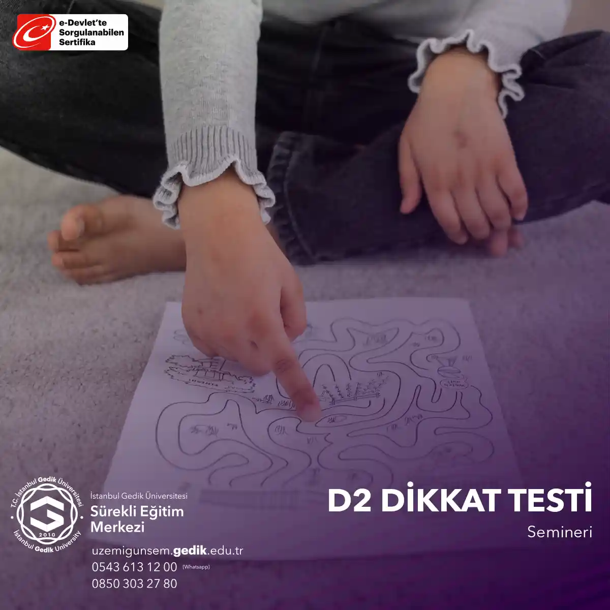 D2 Dikkat Testi Semineri
