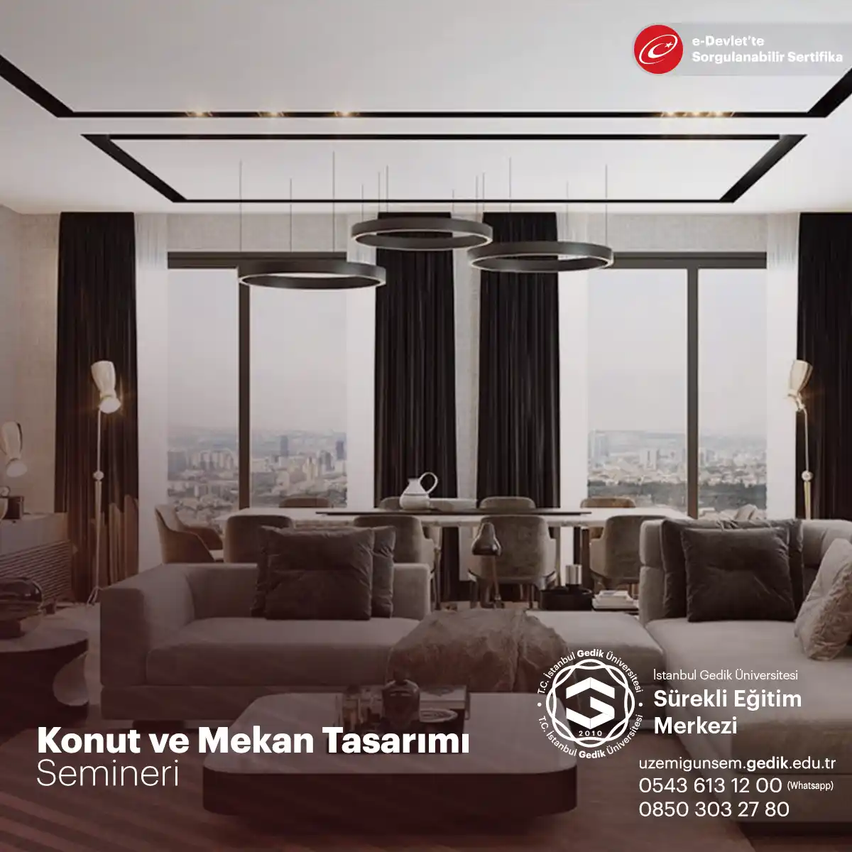 Konut ve Mekan Tasarımı Semineri