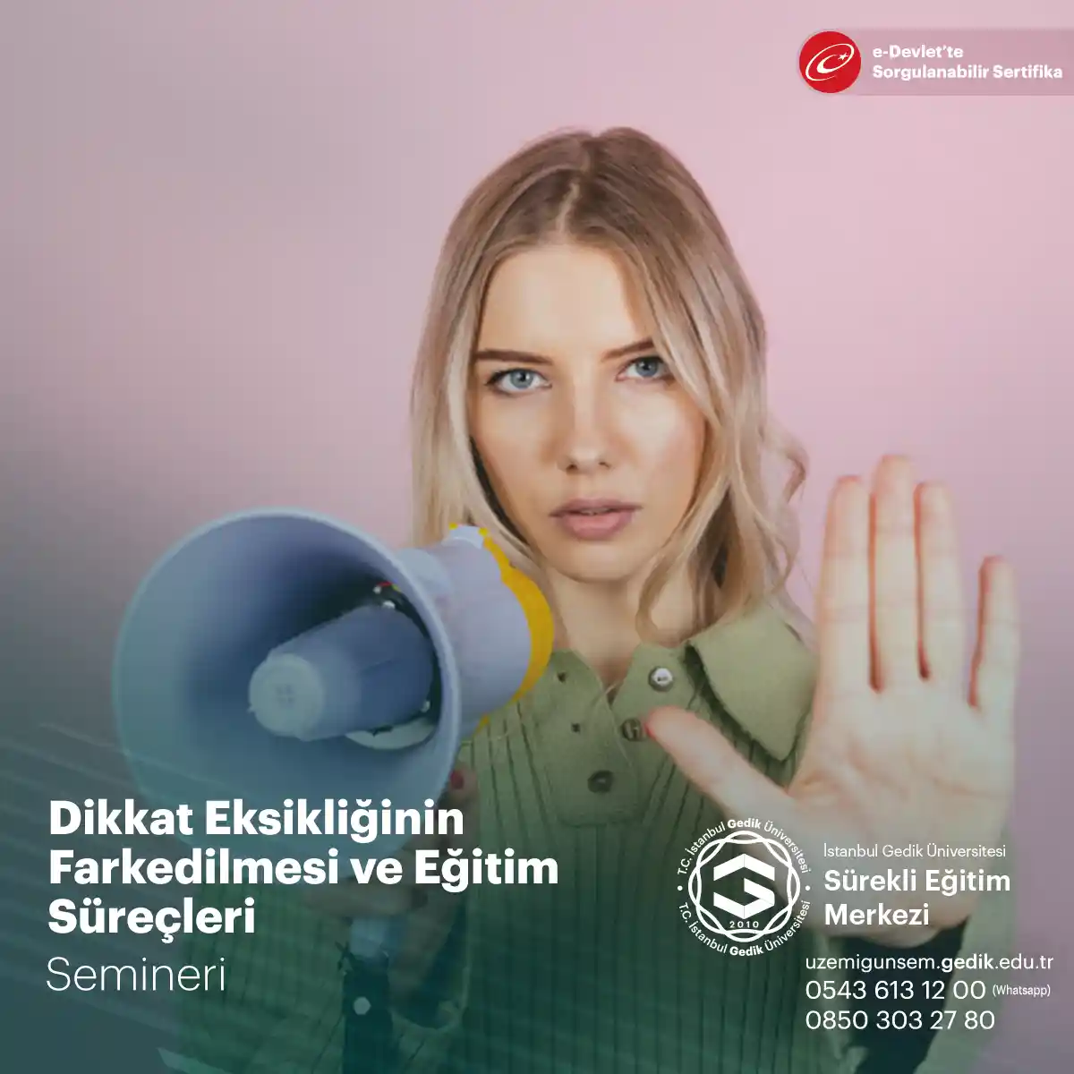Dikkat Eksikliğinin Farkedilmesi ve Eğitim Süreçleri