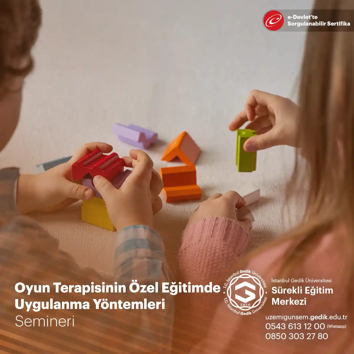 Oyun Terapisinin Özel Eğitimde Uygulanma Yöntemleri