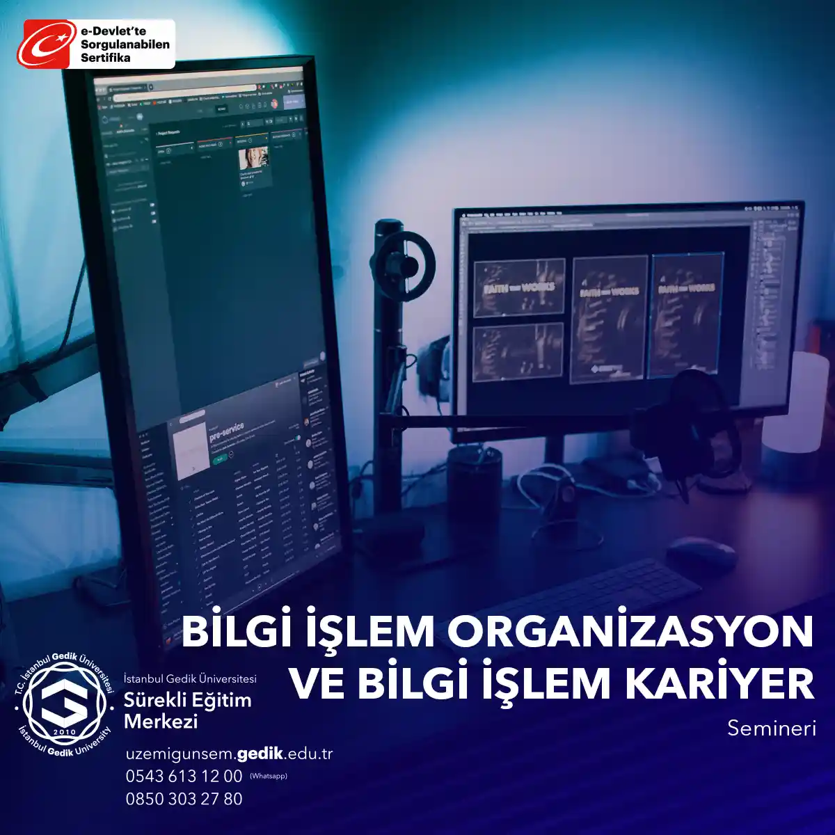 Bilgi İşlem Organizasyon ve Bilgi İşlem Kariyer Semineri