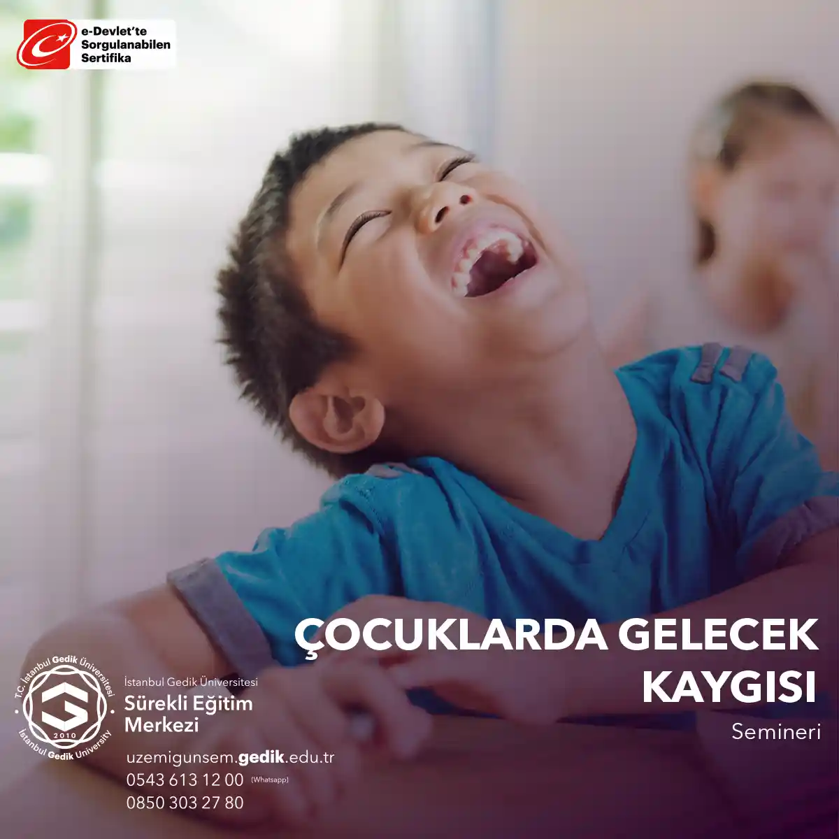 Çocuklarda Gelecek Kaygısı Semineri