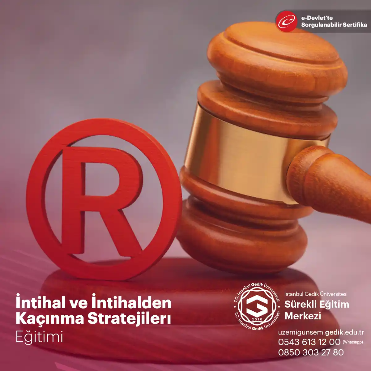 İntihal ve İntihalden Kaçınma Stratejileri Eğitimi İngilizce