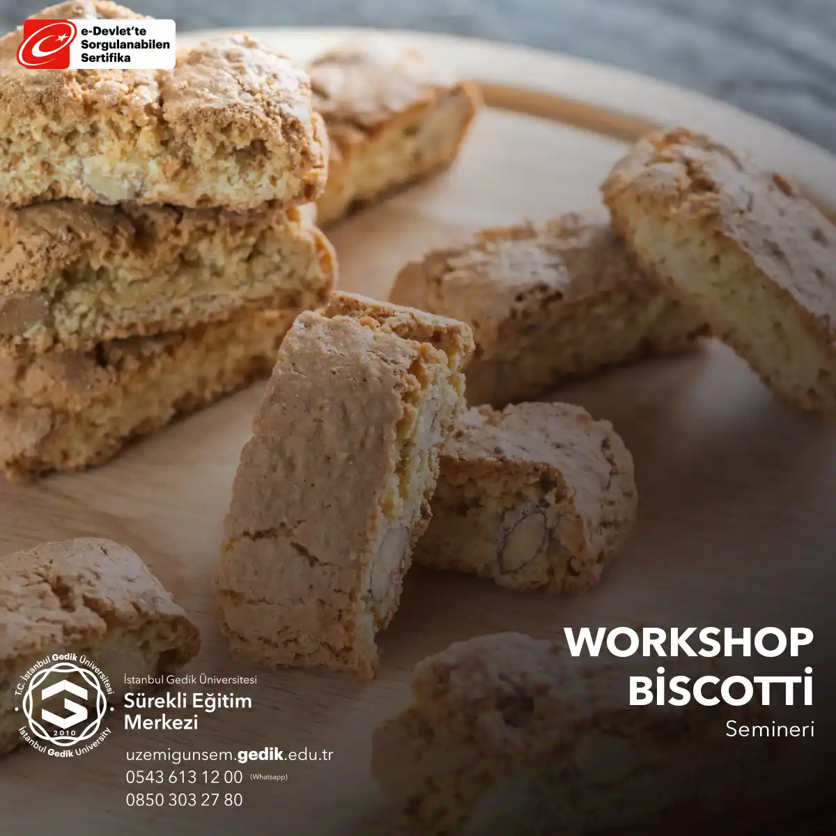 Biscotti Yapımı Workshop Semineri
