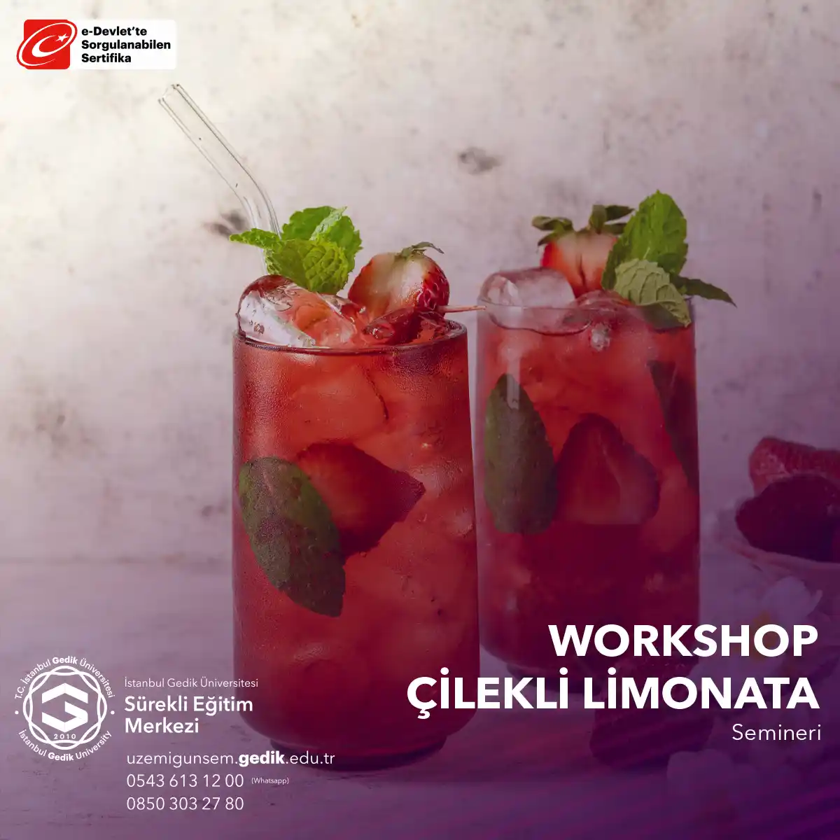 Workshop - Çilekli Limonata