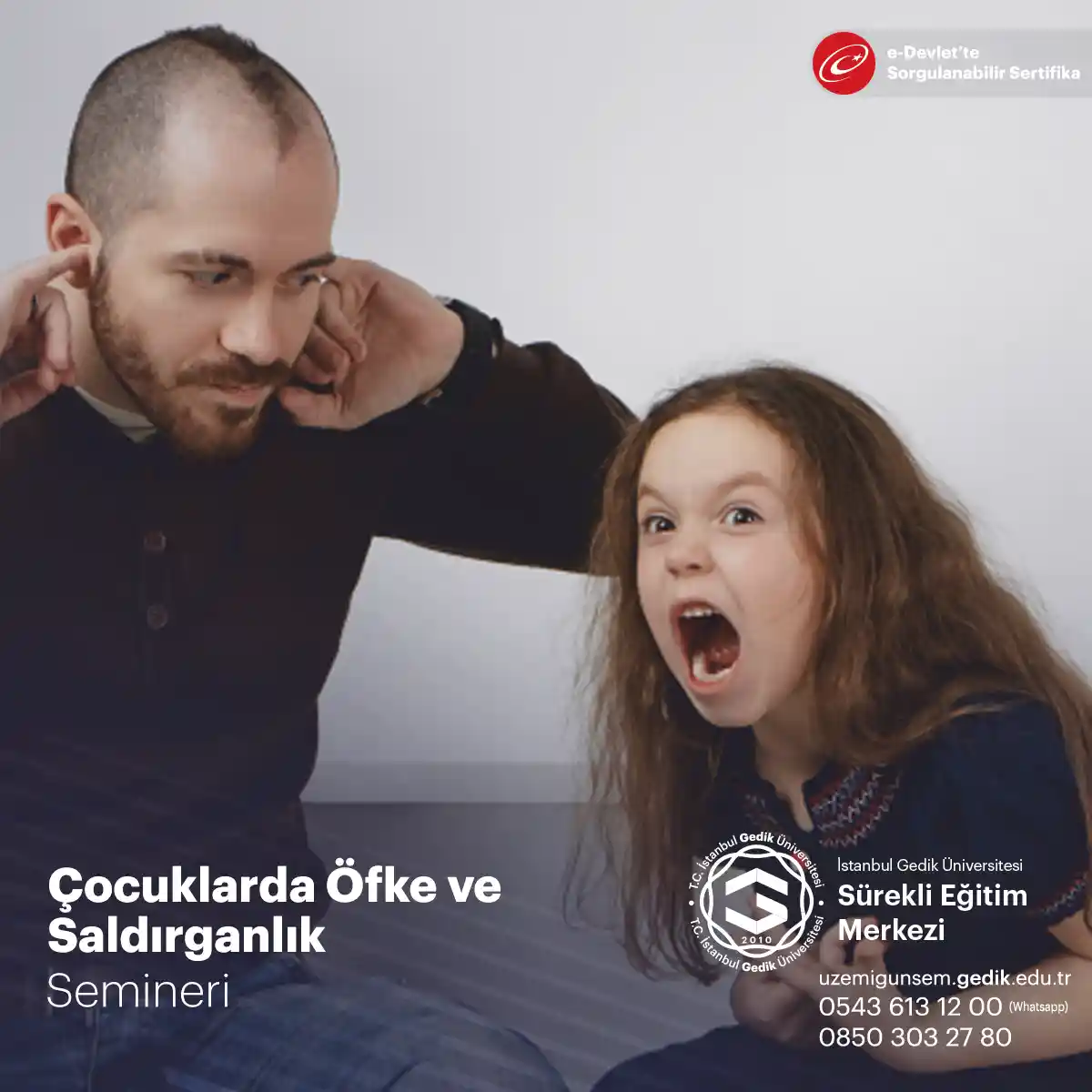 Çocuklarda Öfke ve Saldırganlık Semineri