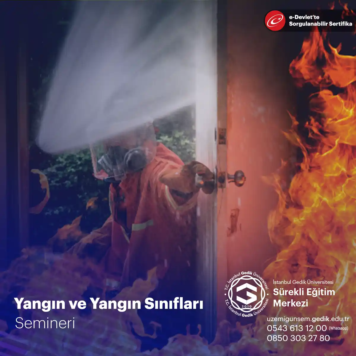 Yangın ve Yangın Sınıfları Semineri