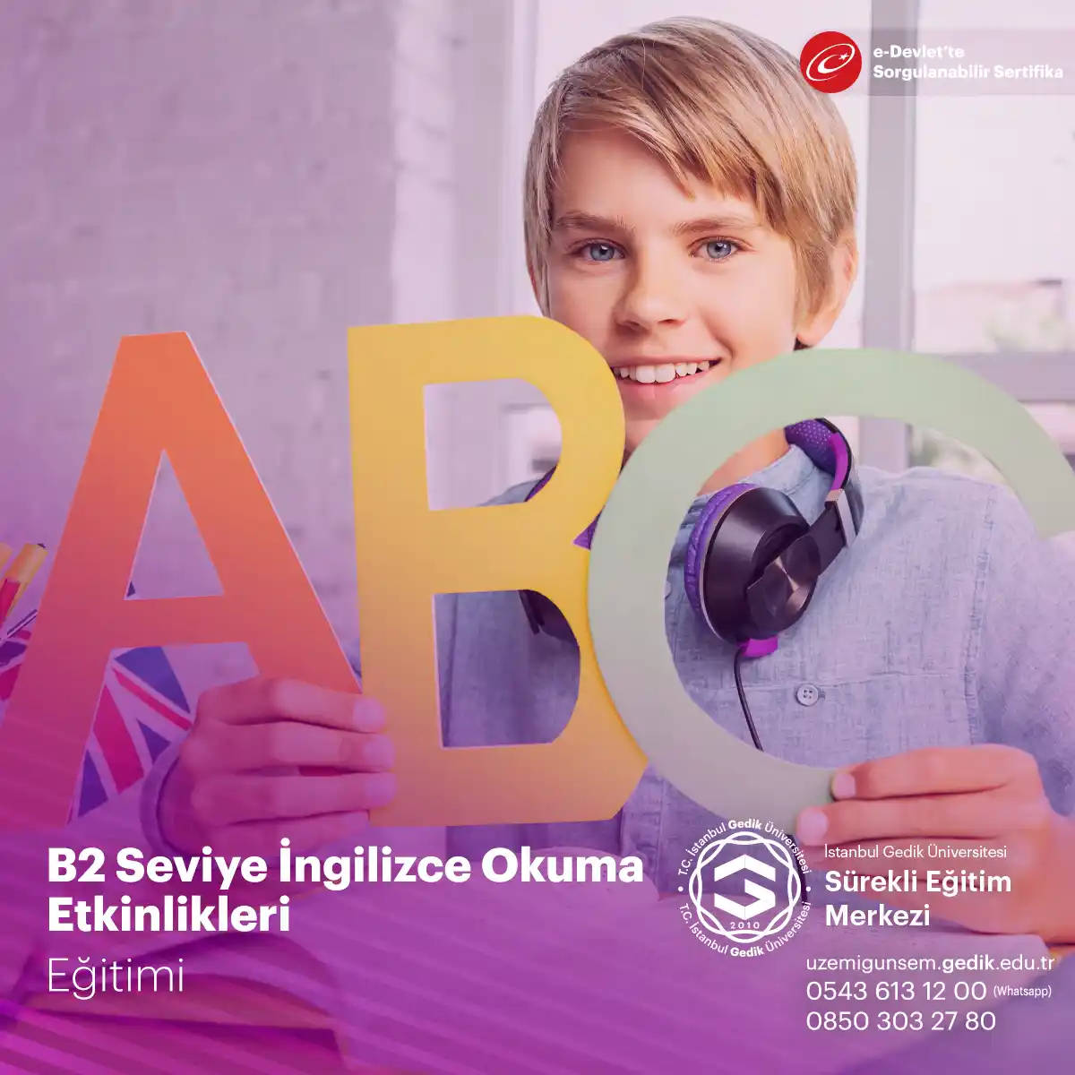 B2 Seviye İngilizce Okuma Etkinlikleri Eğitimi