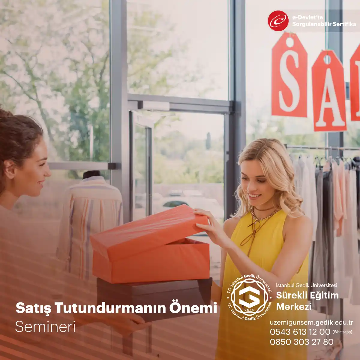 Satış Tutundurmanın Önemi Semineri