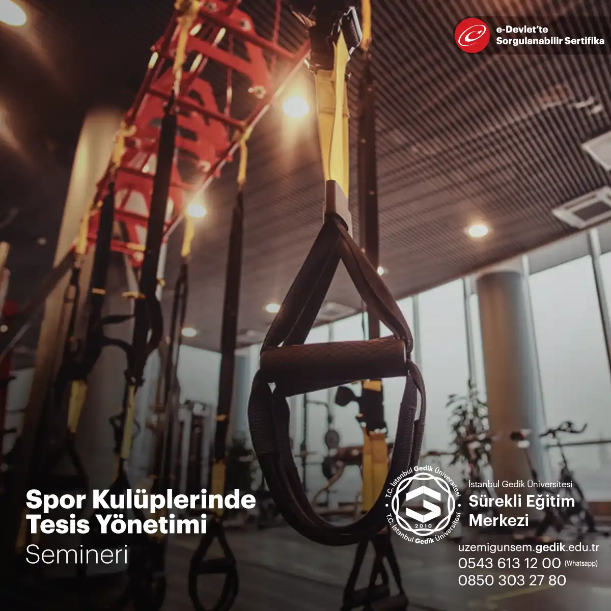 Spor Kulüplerinde Tesis Yönetimi Semineri
