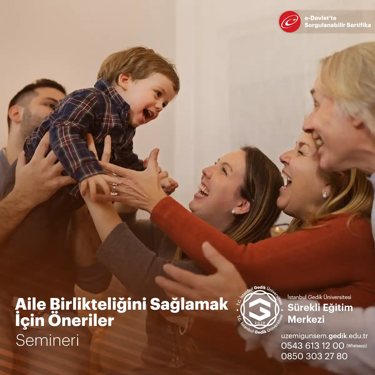 Aile Birlikteliğini Sağlamak İçin Öneriler Semineri 