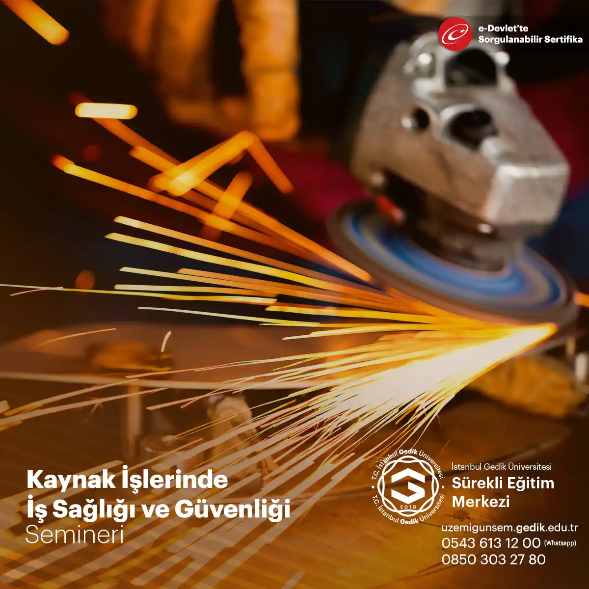 Kaynak İşlerinde İş Sağlığı ve Güvenliği Semineri