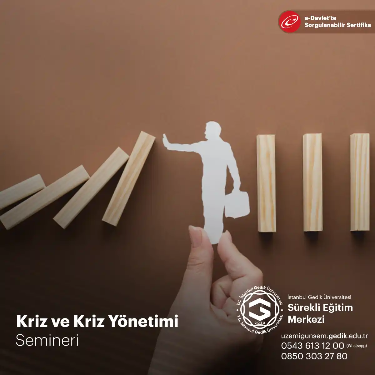Kriz ve Kriz Yönetimi Semineri