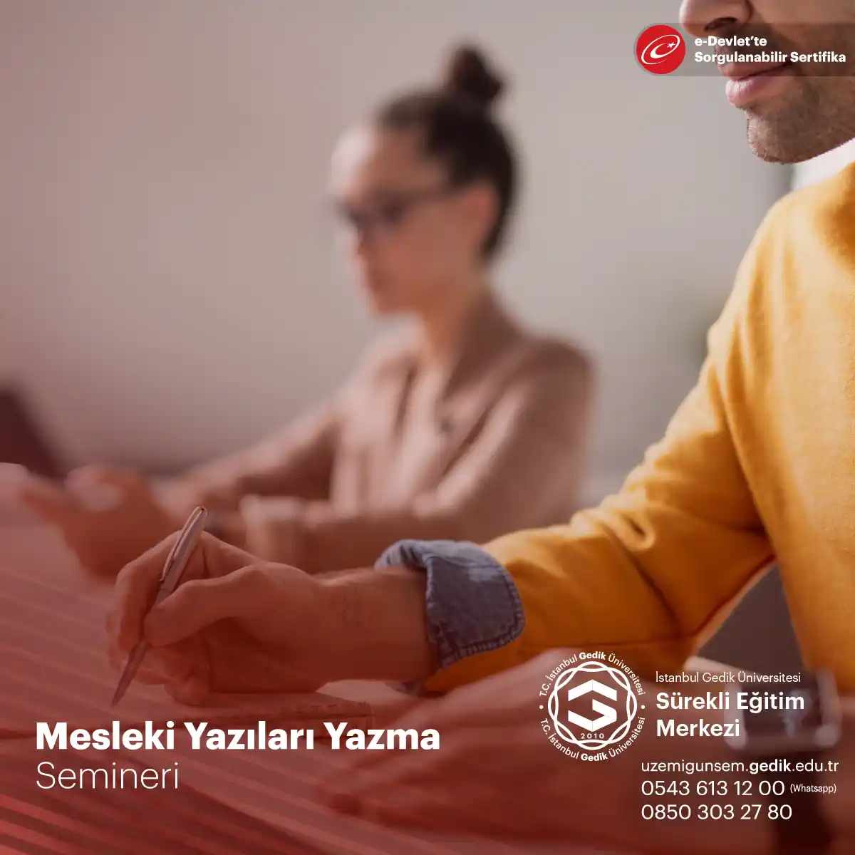 Mesleki Yazıları Yazma Semineri