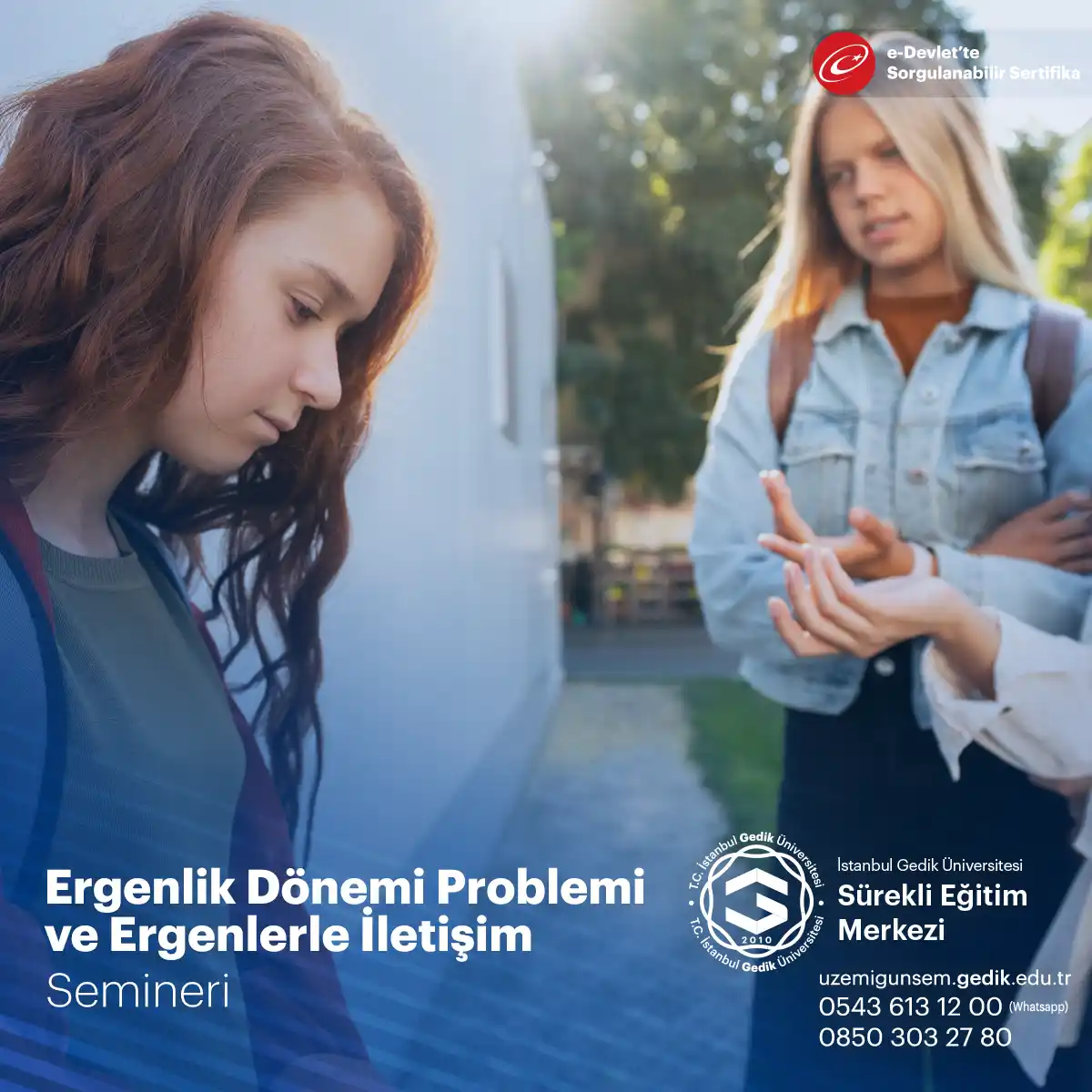 Ergenlik Dönemi Problemi ve Ergenlerle İletişim Semineri