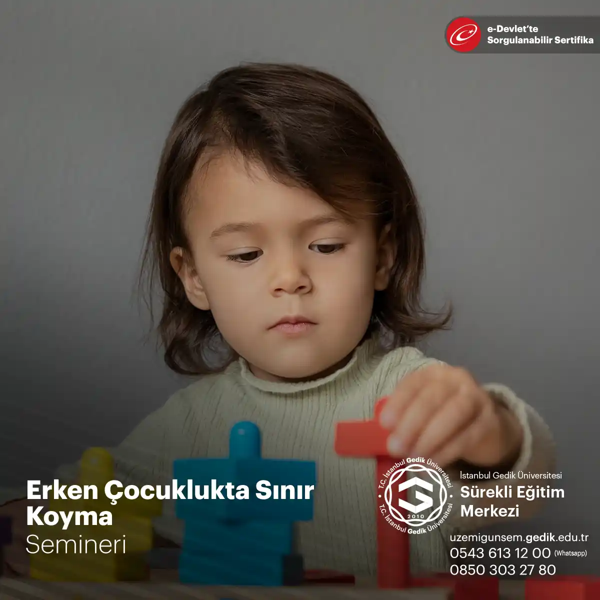 Erken Çocuklukta Sınır Koyma Semineri