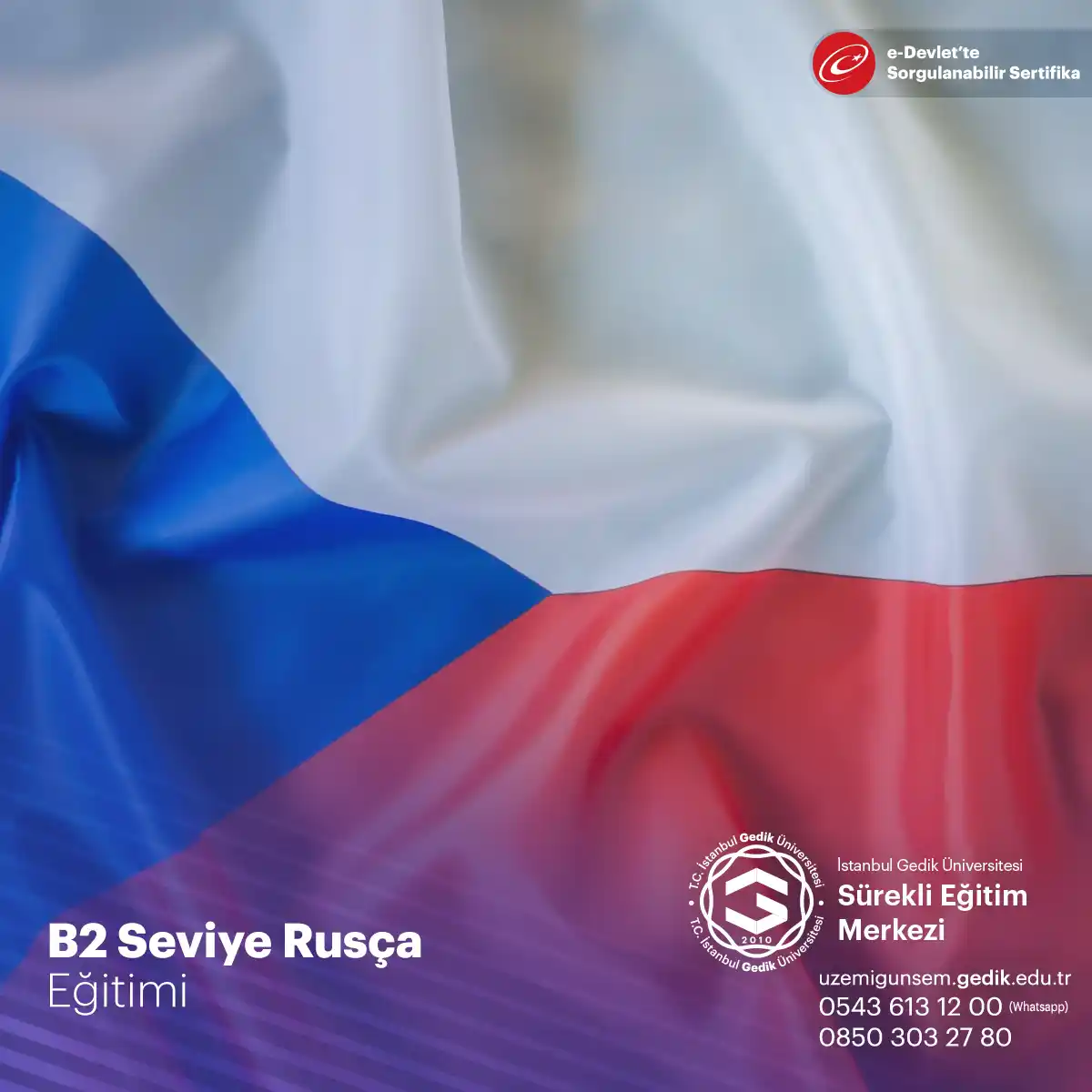 B2 Seviye Rusça Eğitimi