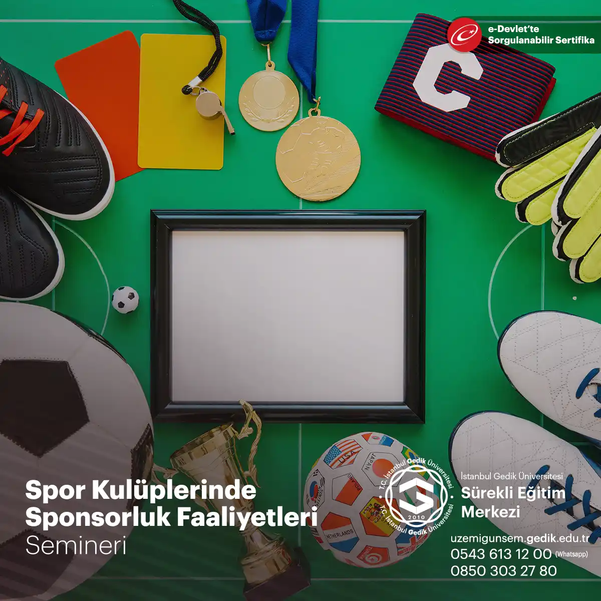 Spor Kulüplerinde Sponsorluk Faaliyetleri Semineri