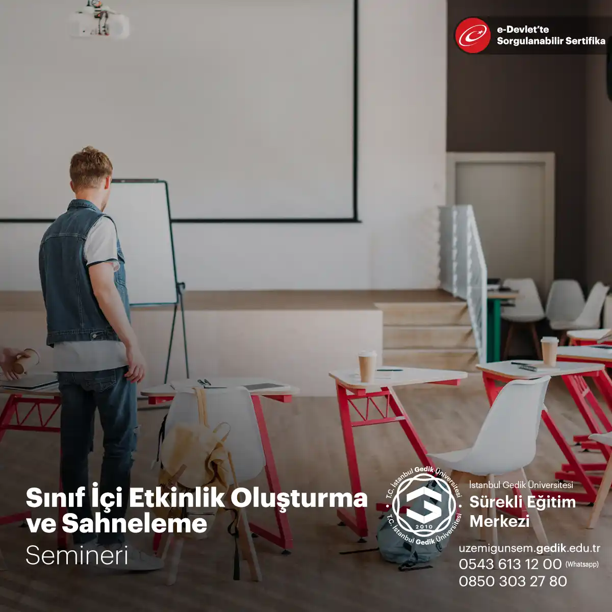 Sınıf İçi Etkinlik Oluşturma ve Sahneleme Semineri