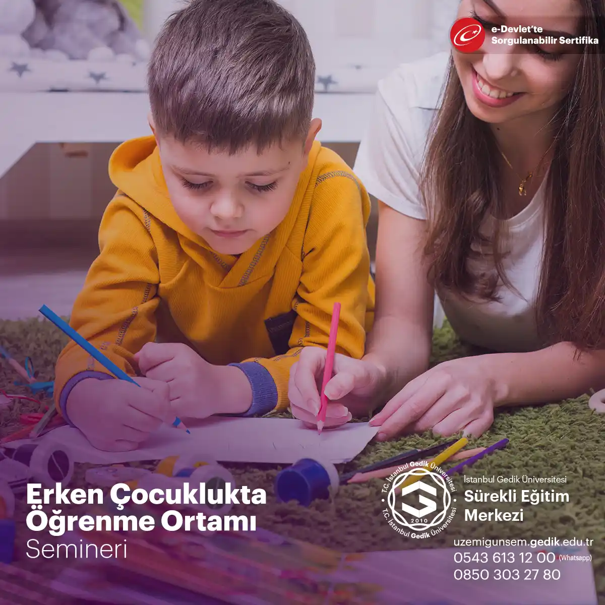 Erken Çocuklukta Öğrenme Ortamı Semineri