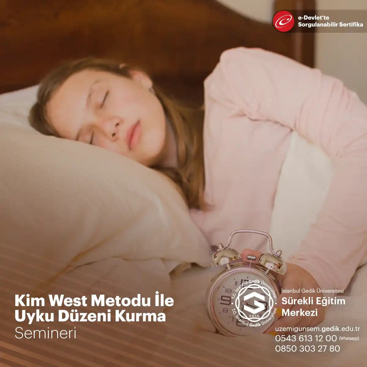 Kim West Metodu İle Uyku Düzeni Kurma Semineri