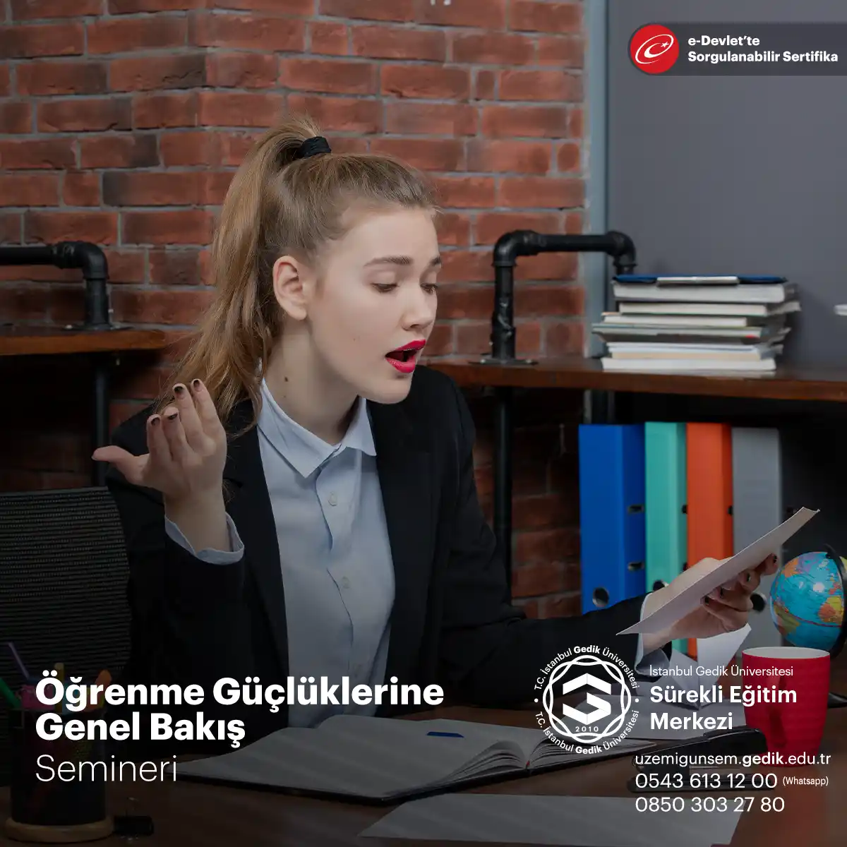 Öğrenme Güçlüklerine Genel Bakış Semineri