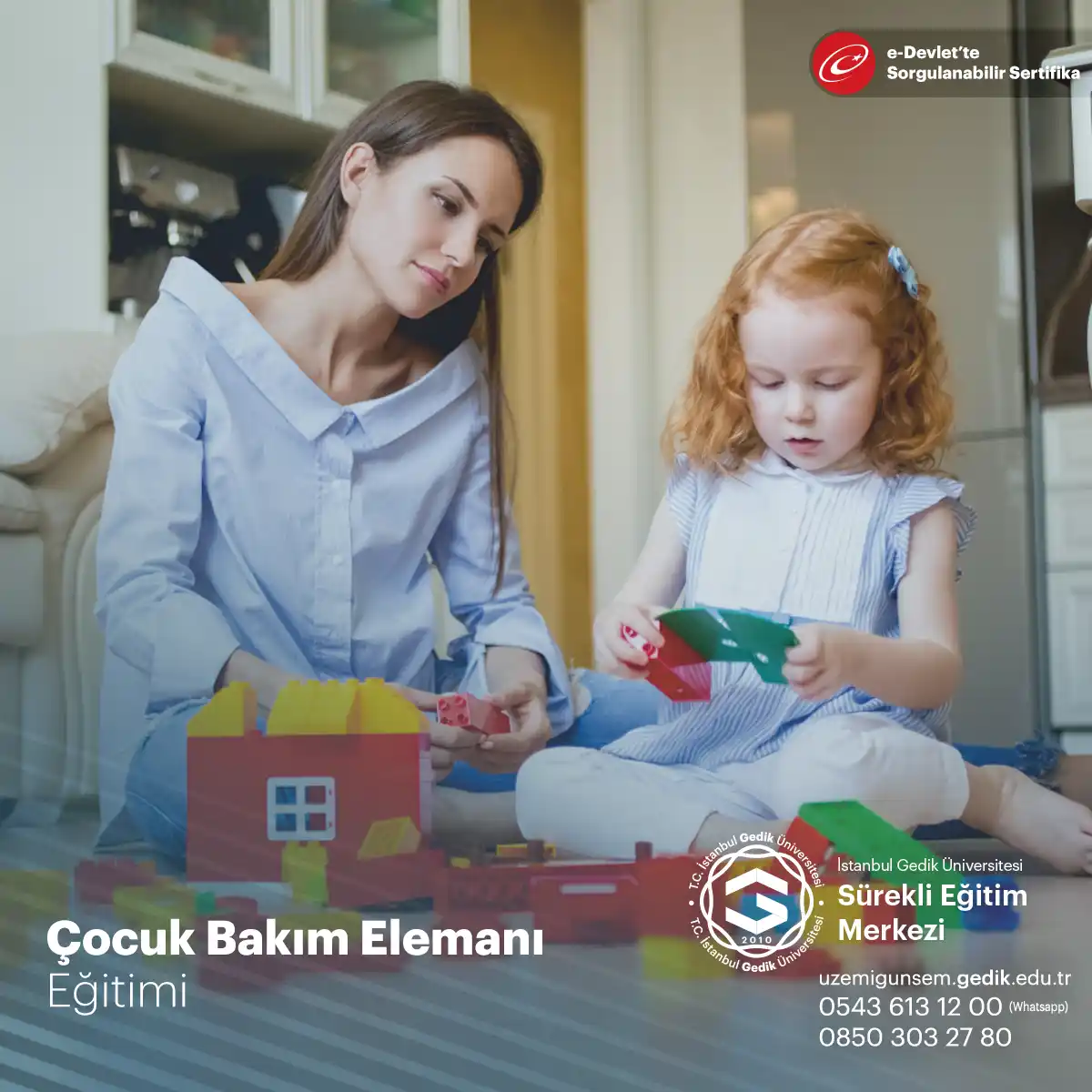 Çocuk Bakım Elemanı Eğitimi ve Sertifikası