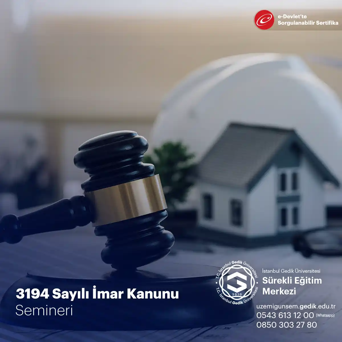 3194 Sayılı İmar Kanunu Semineri