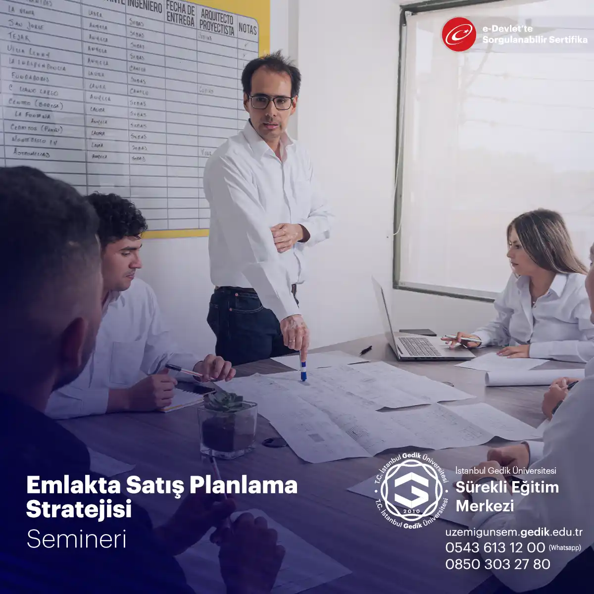 Emlakta Satış Planlama Stratejisi Semineri