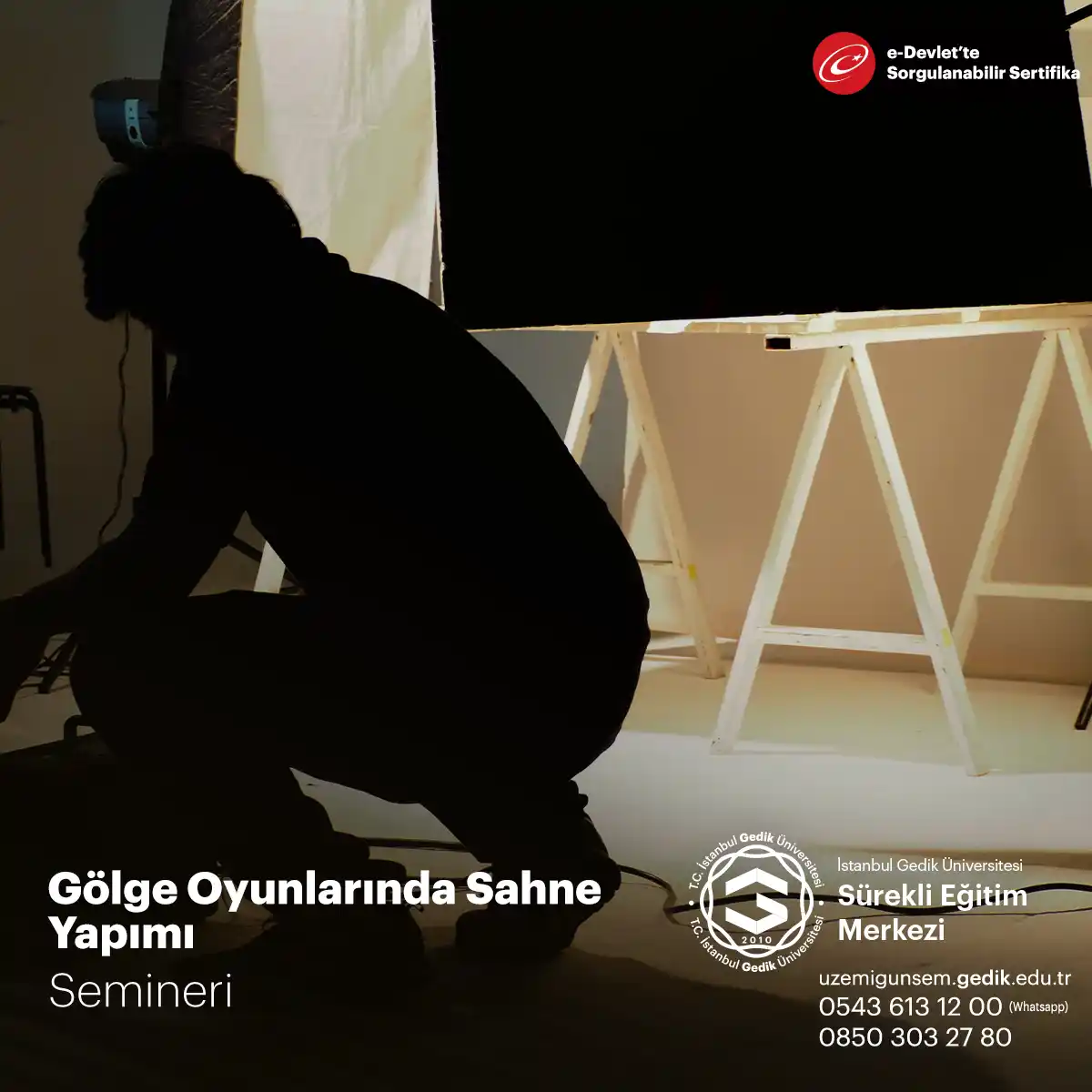 Gölge Oyunlarında Sahne Yapımı Semineri