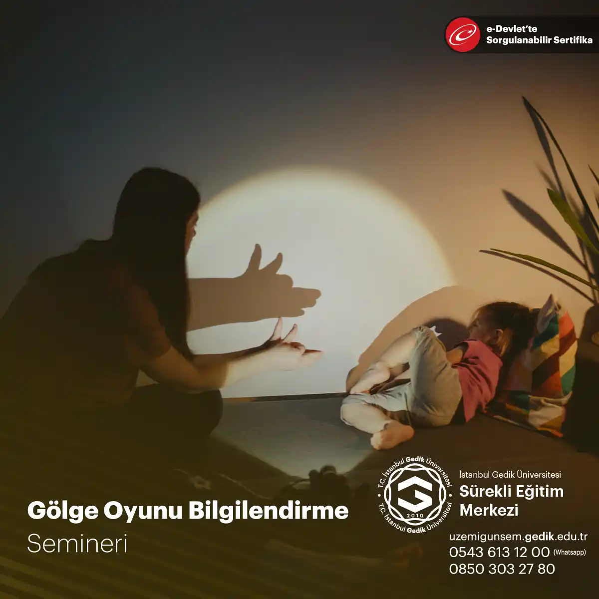 Gölge Oyunu Bilgilendirme Semineri