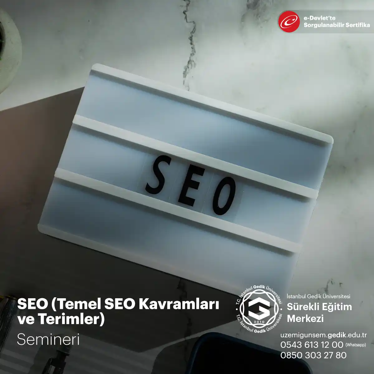 SEO (Temel SEO Kavramları ve Terimler) Semineri